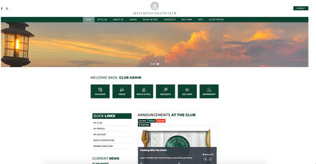 Newly Redesigned Inner Page (Private Membership Page)